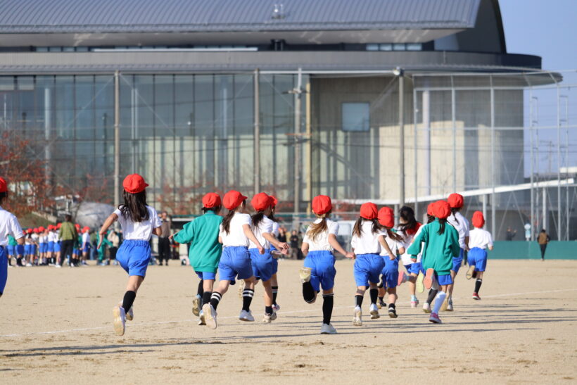 11/27　今日の田中小（校内マラソン大会）