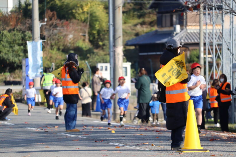 11/27　今日の田中小（校内マラソン大会）
