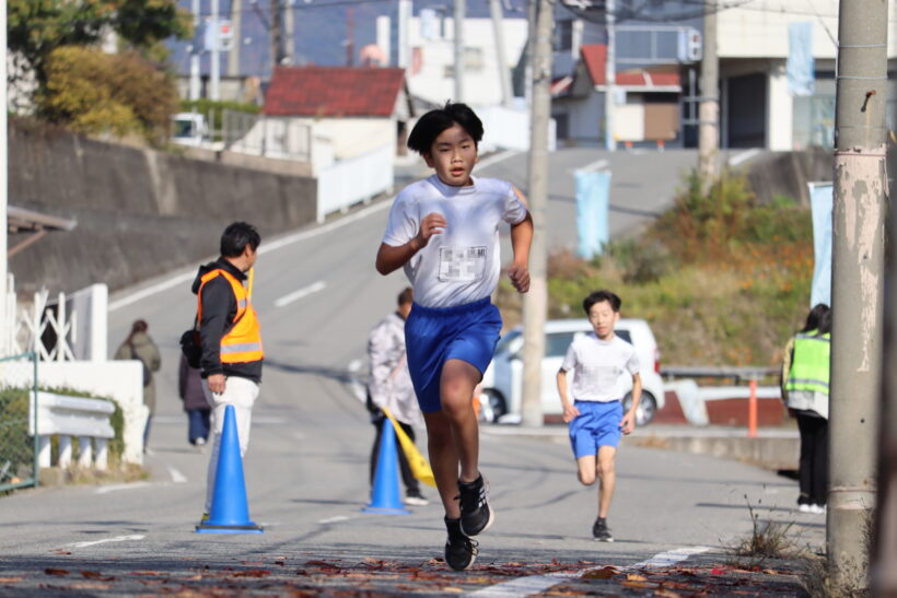 11/27　今日の田中小（校内マラソン大会）
