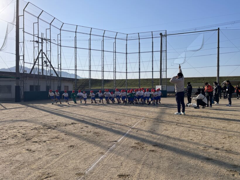 11/27　今日の田中小（校内マラソン大会）