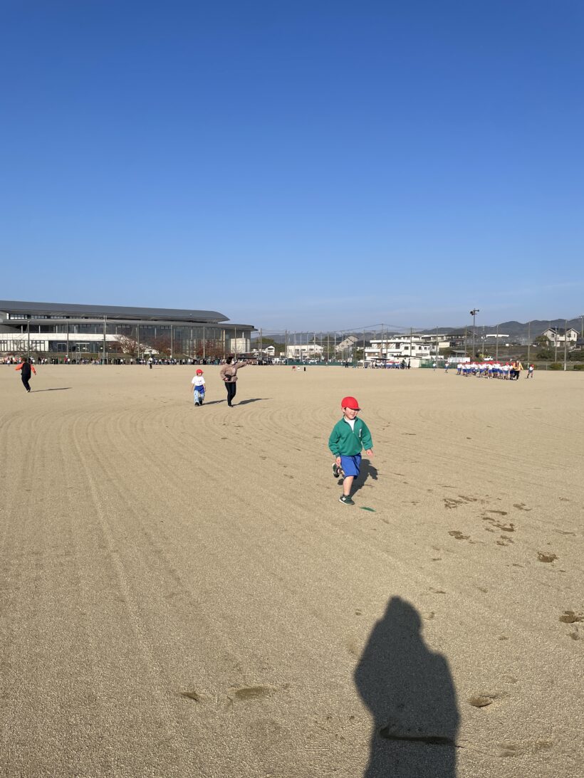 11/27　今日の田中小（校内マラソン大会）