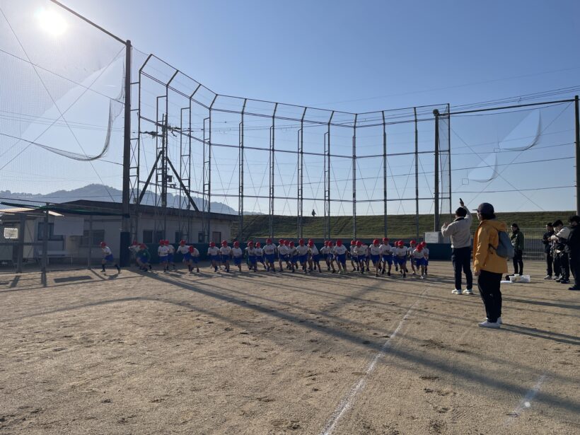11/27　今日の田中小（校内マラソン大会）