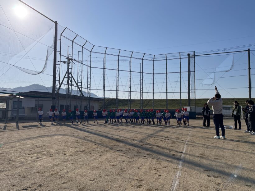 11/27　今日の田中小（校内マラソン大会）