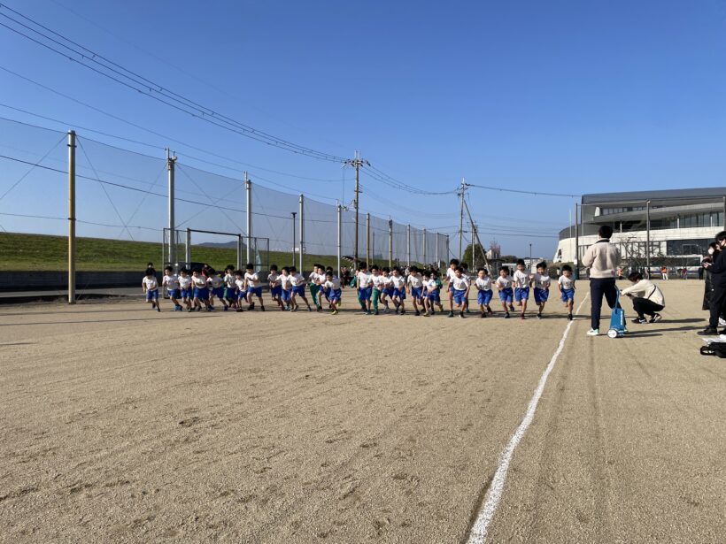 11/27　今日の田中小（校内マラソン大会）