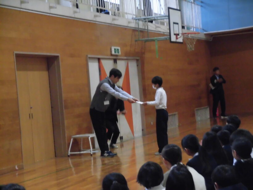 12/5　今日の田中小