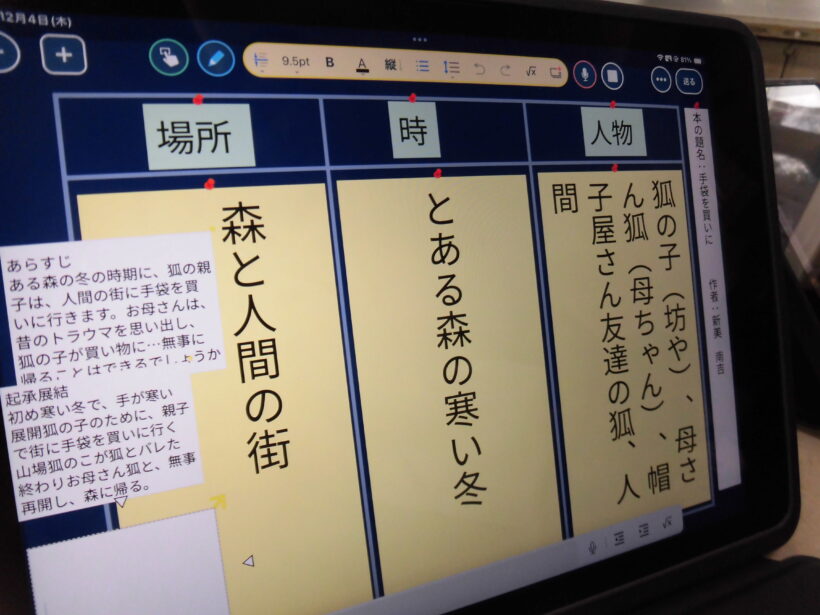 12/4　今日の田中小