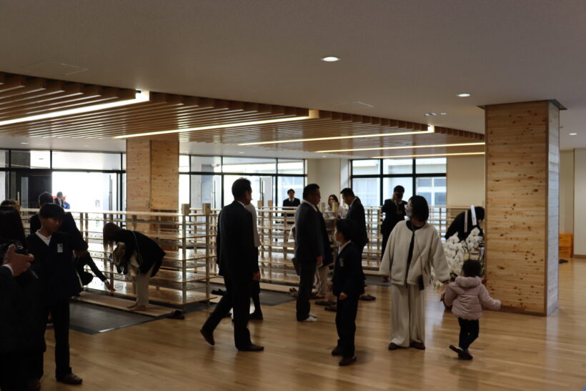 12/20　今日の田中小（新校舎竣工式）