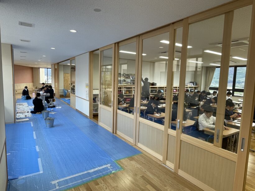 1/8　今日の田中小（３学期始業式）