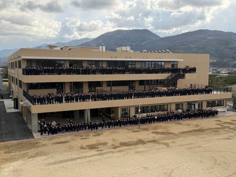 1/8　今日の田中小（３学期始業式）