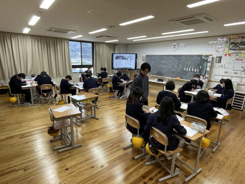 1/22　今日の田中小