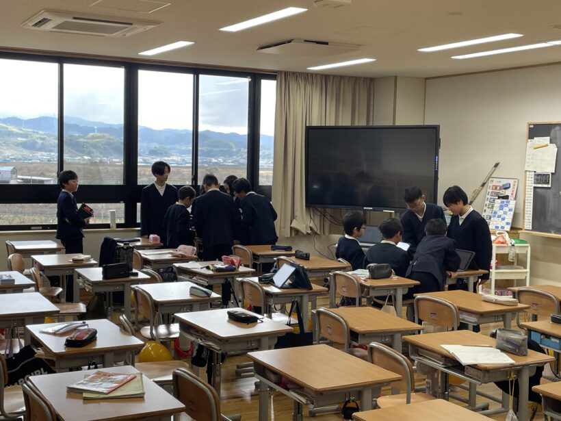 1/22　今日の田中小