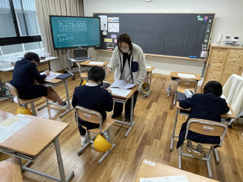 1/30　今日の田中小