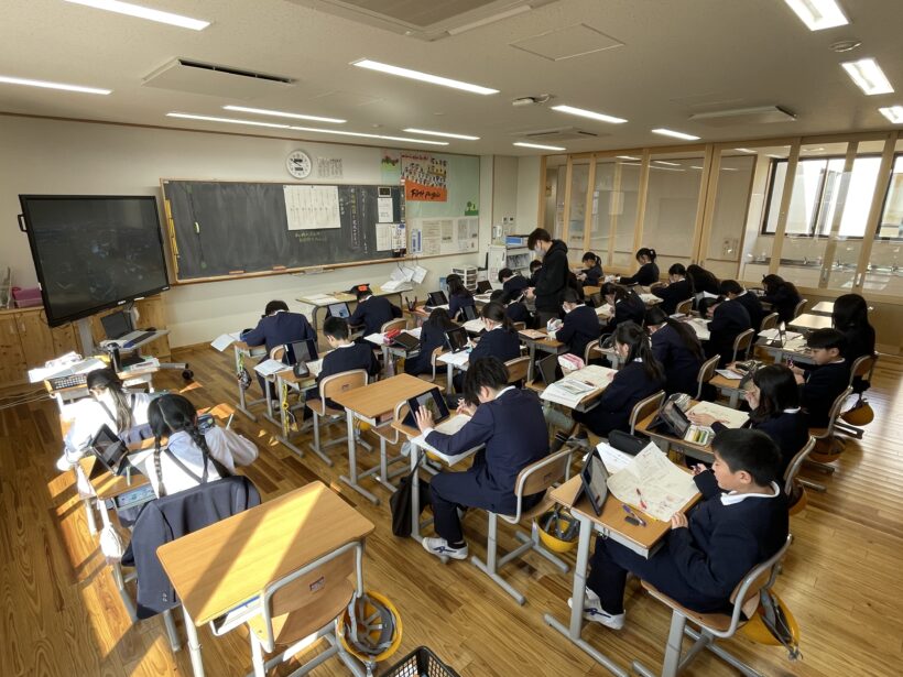 2/13　今日の田中小