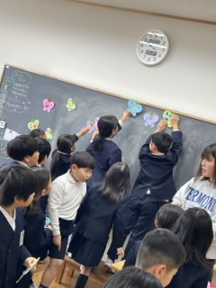 2/20　今日の田中小