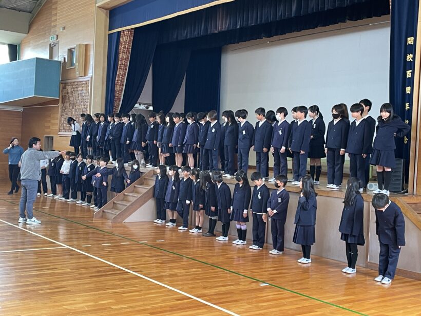 2/24　今日の田中小