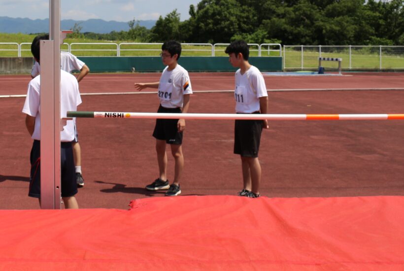 6月16日　那賀地方中学校陸上競技大会