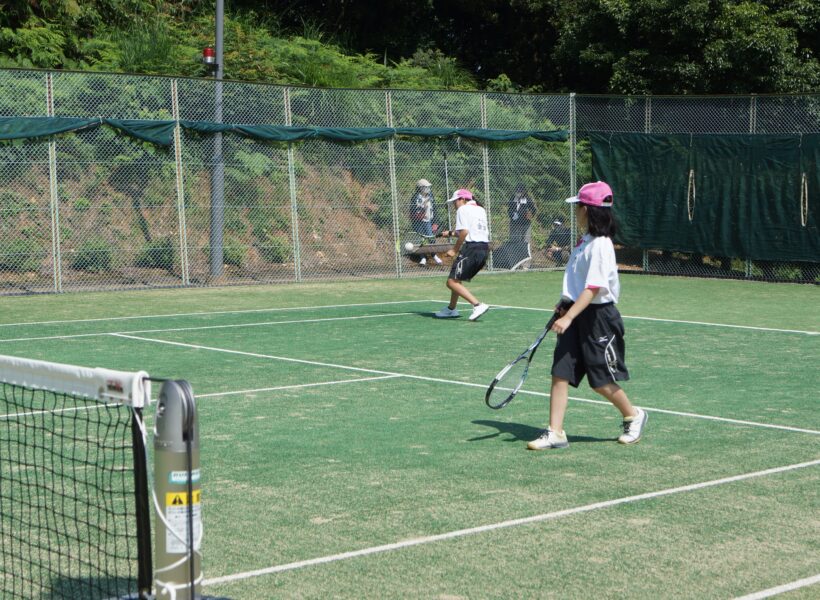 7月11日　ソフトテニス夏季大会　（中学校）