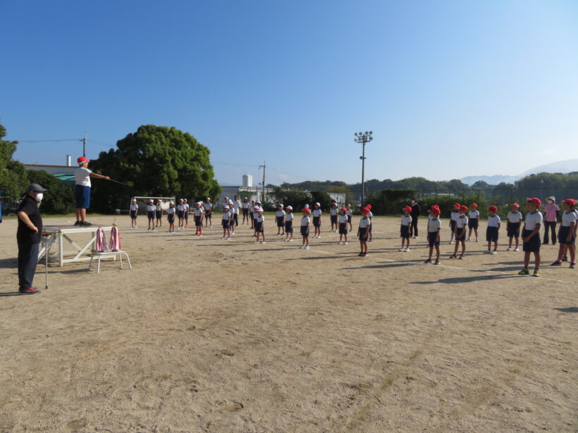 運動会全体練習３日目