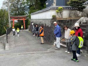 朝のあいさつ運動