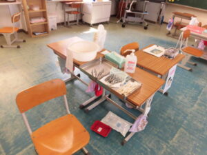 新入児就学時健診を行いました