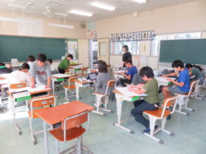 今日の5時間目