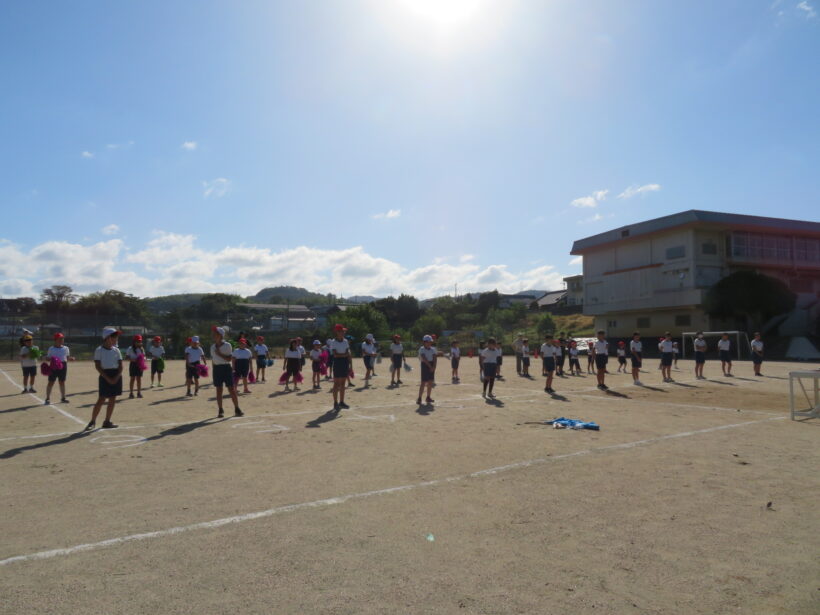 全校ダンス練習