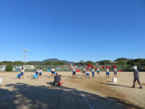 運動会の練習最終