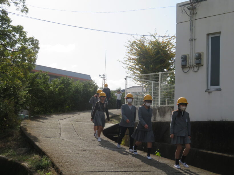 避難訓練（地震）