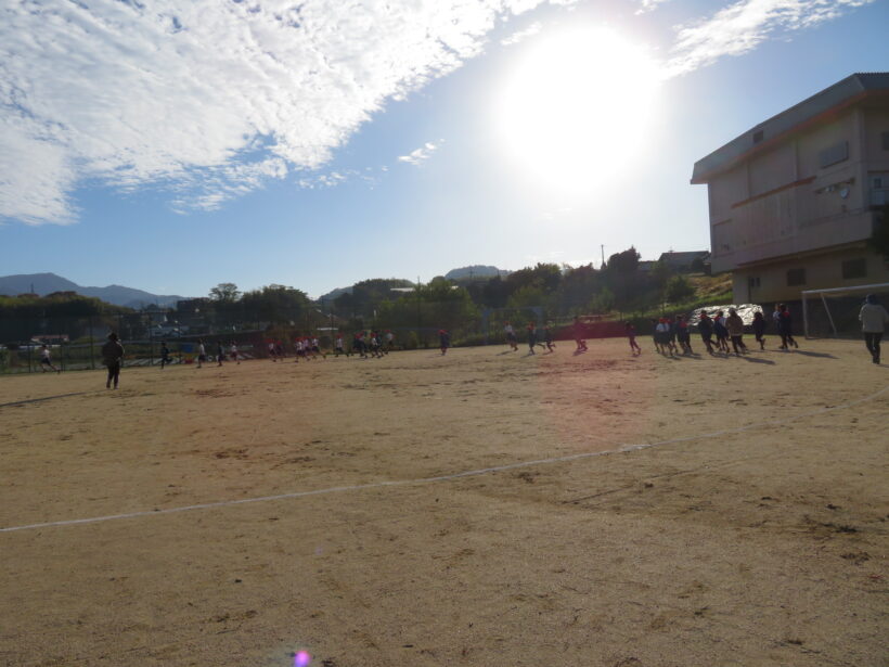 朝トレ５分間走