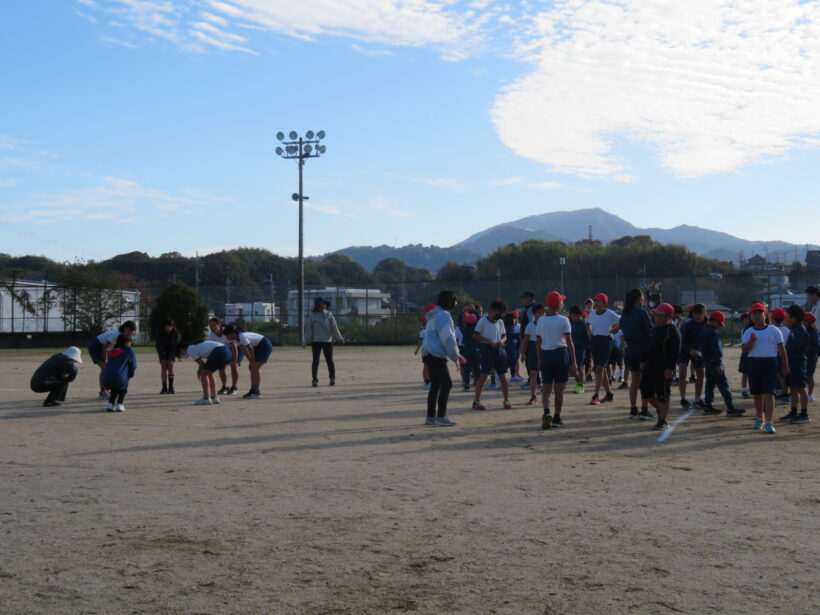 朝トレ５分間走