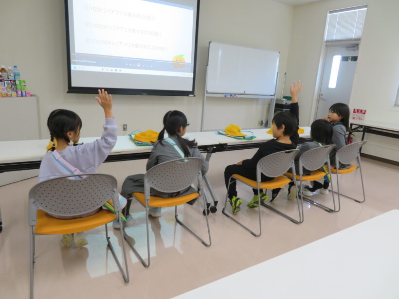 ジョインジュース見学２年生