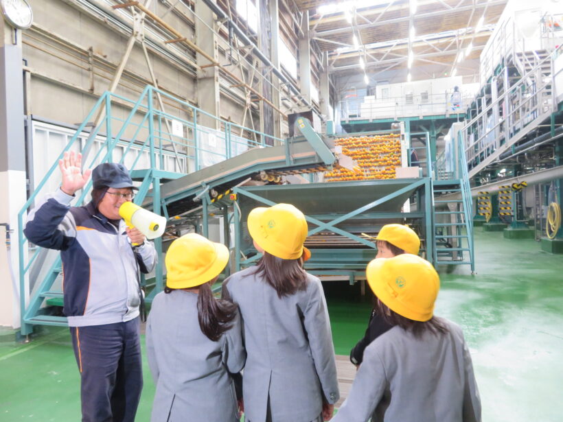 ジョインジュース見学２年生