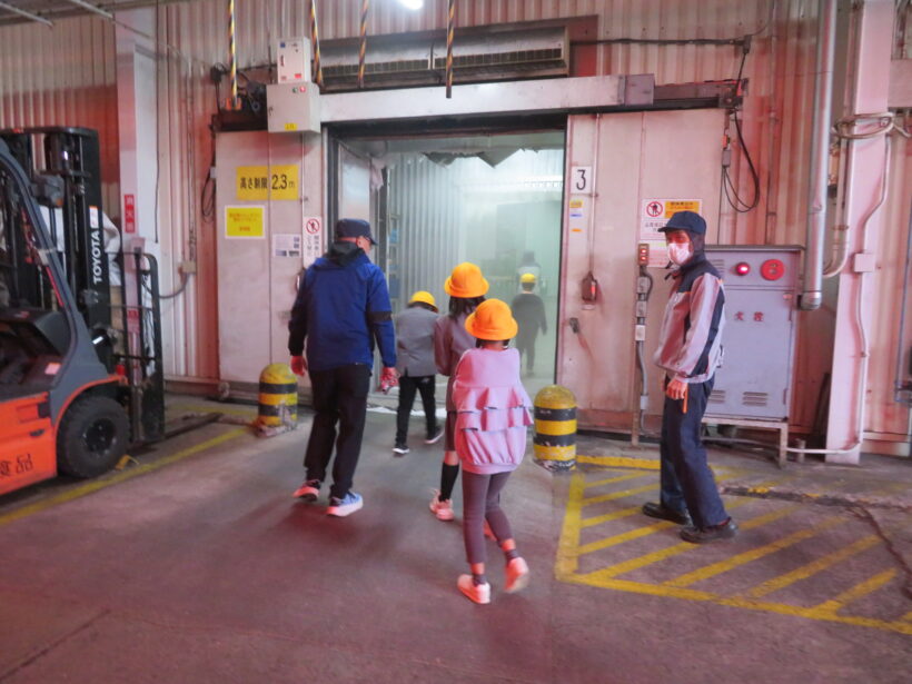 ジョインジュース見学２年生