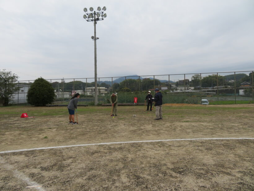 グランドゴルフ6年生