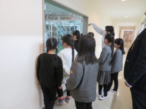 ハグルマ工場見学３年生