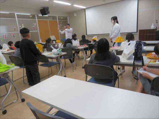 ハグルマ工場見学３年生