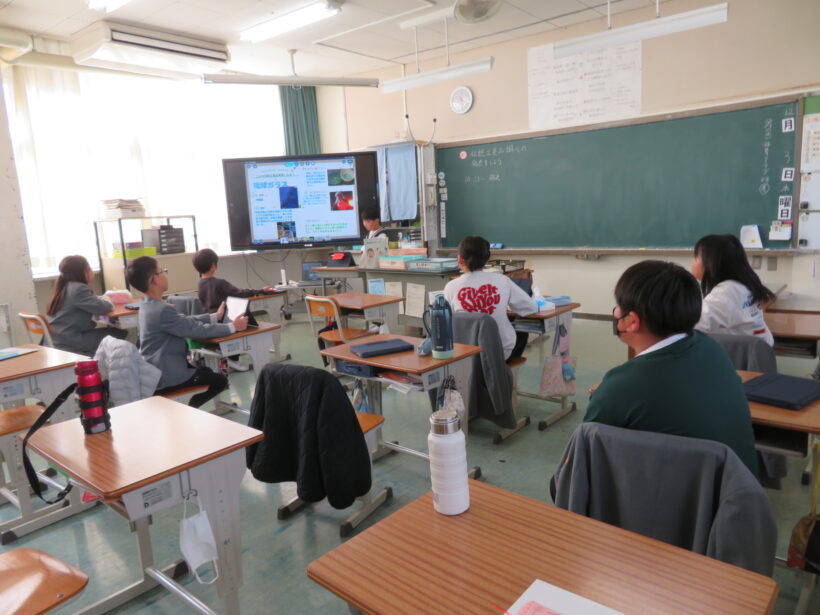 授業の様子３・４年