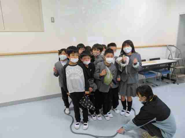 河南給食センター見学