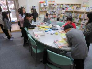 今日の授業の様子