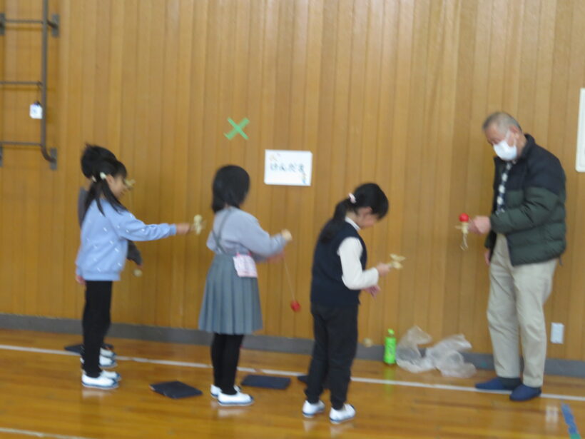 昔遊び体験１・２年