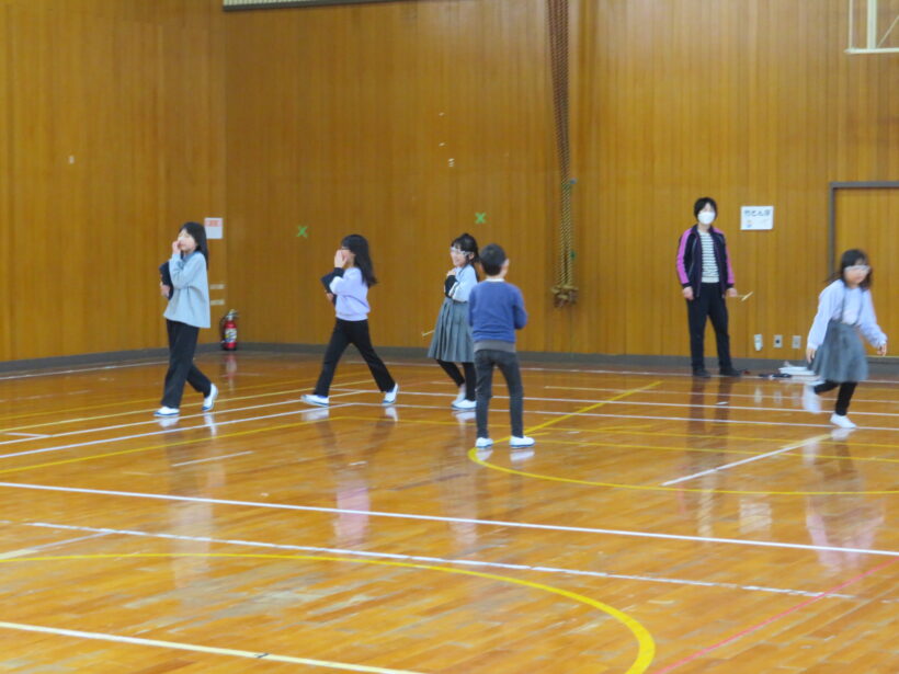 昔遊び体験１・２年