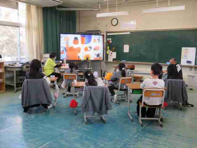 今年度最終の読み聞かせ