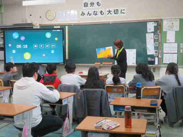 今年度最終の読み聞かせ