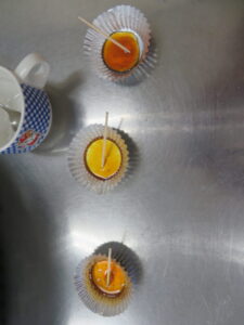 べっこう飴作り