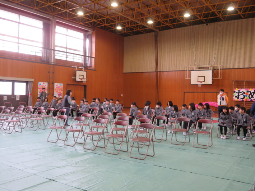 卒業式練習（在校生）