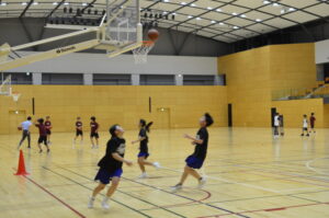 市民体育館での練習🏀